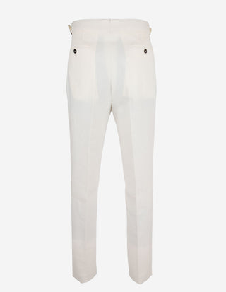 Sartorial Trouser Linne Benvit