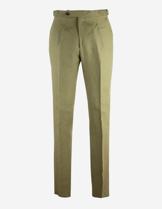 Sartorial Trouser Linne Grön