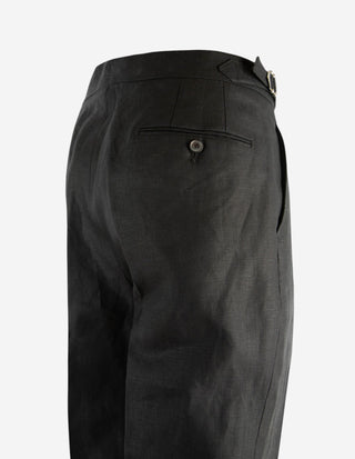 Sartorial Trouser Linne Svart