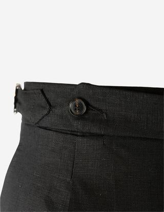 Sartorial Trouser Linne Svart