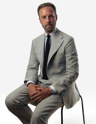 Sartorial Jacket Fresco Ljusgrå