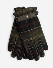 Newbrough Tartan Handskar Grön