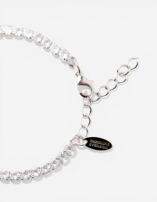 Zara Armband Rhodium/Crystal