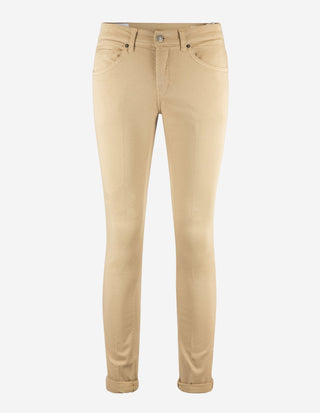 George Cotton Stretch Beige