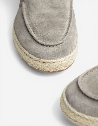 Loafer Espadrilles Suede Washed Hazel