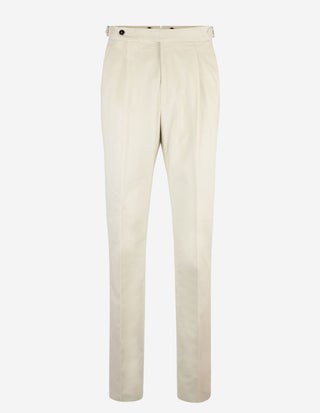 Sartorial Trouser Soft Cord Offwhite