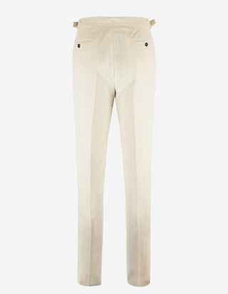 Sartorial Trouser Soft Cord Offwhite