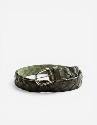 Agerato Leather Belt Bottiglia