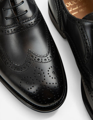 Oxford Half Wing Brogues Nero