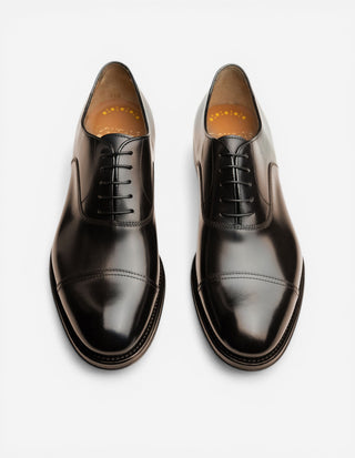 Oxford Cap Toe Dark Brown