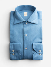 1899 Slimline Skjorta Denimblå