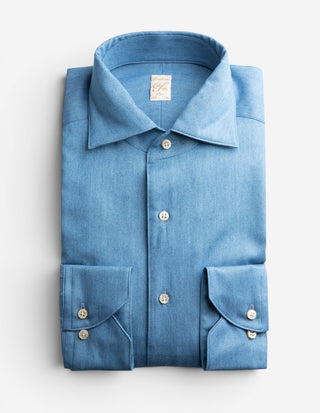 1899 Slimline Skjorta Denimblå