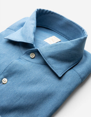 1899 Slimline Skjorta Denimblå