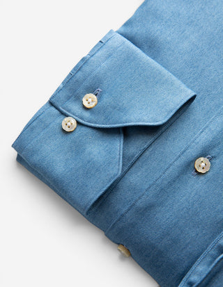 1899 Slimline Skjorta Denimblå