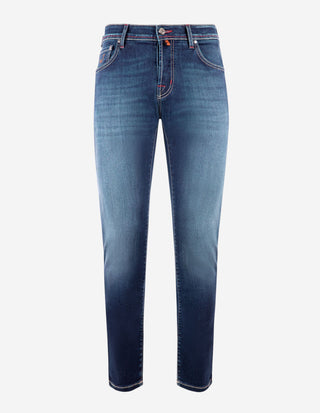 Nick J622 Stretch Denim Wash Medium Blue