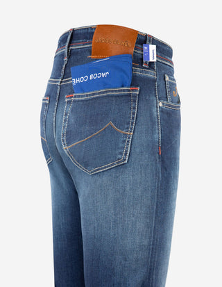 Nick J622 Stretch Denim Wash Medium Blue