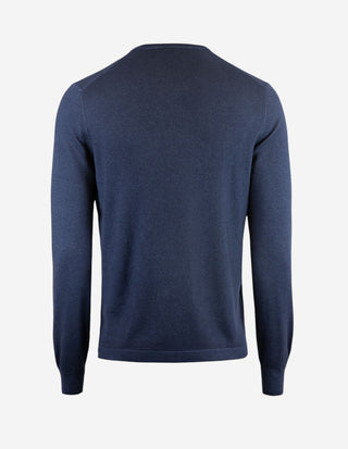 Tröja Rundhals Summer Cashmere Navy
