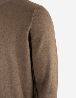 Tröja Rundhals Summer Cashmere Ljusbrun