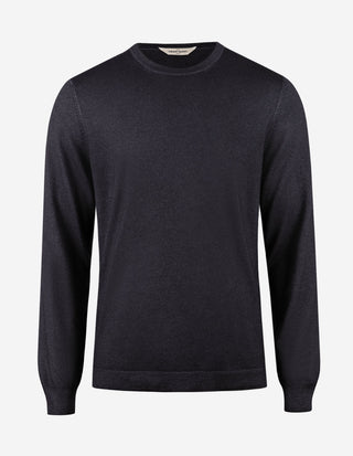 Tröja Rundhals Summer Cashmere Svart