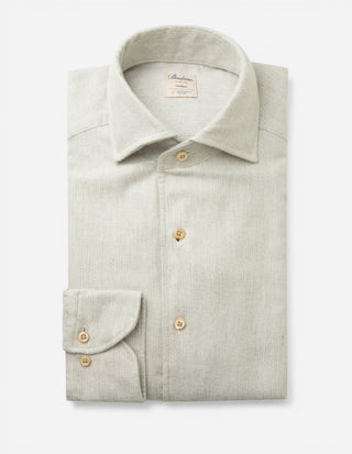 Slimline Skjorta Flanell Grå