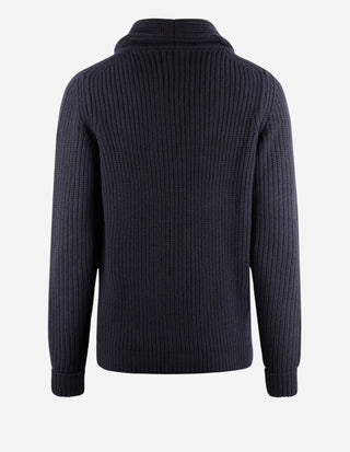 Unsworth Cardigan Lammull Navy