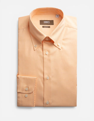 Slim Fit Oxford Skjorta Orange