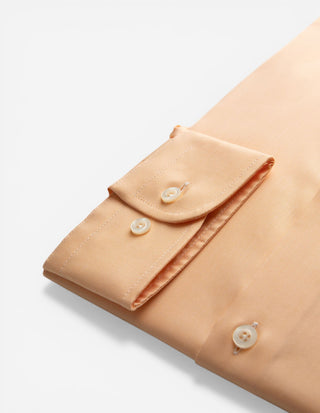 Slim Fit Oxford Skjorta Orange