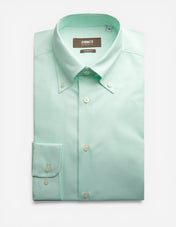 Slim Fit Oxford Skjorta Mintgrön