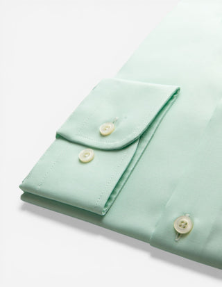 Slim Fit Oxford Skjorta Mintgrön
