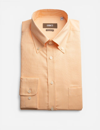 Regular Fit Oxford Skjorta Orange