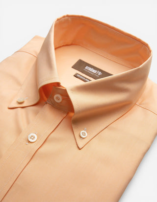 Regular Fit Oxford Skjorta Orange