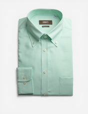 Regular Fit Oxford Skjorta Mintgrön