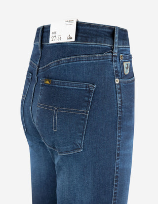 Malena Denim Trousers Blå