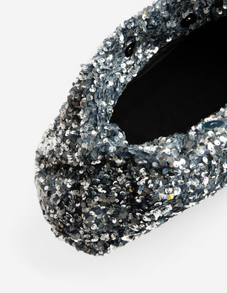 Sequin Purse Piombo