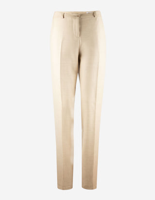 Lari Byxa Ull Ljusbeige