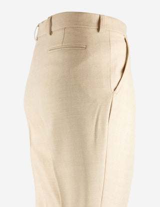 Lari Byxa Ull Ljusbeige
