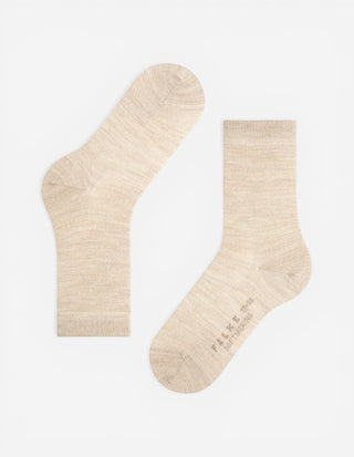 Soft Merino Sock Strumpor Ljusbeige