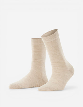 Soft Merino Sock Strumpor Ljusbeige
