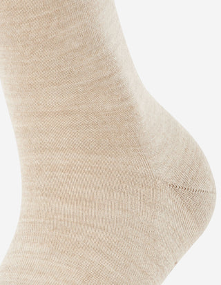 Soft Merino Sock Strumpor Ljusbeige