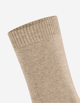 Cosy Wool Sock Beige Melerad