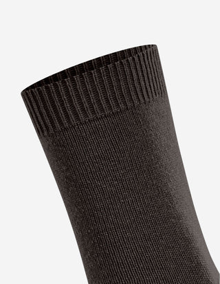 Cosy Wool Sock Mörkbrun