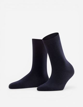 Cosy Wool Sock Marinblå