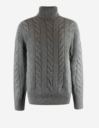 Turtle Neck Pullover Bristol Heather