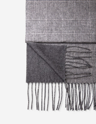 Dallas Scarf Grå Rutig One Size