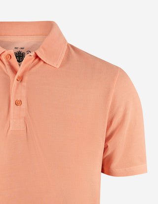 Piké Weymouth Piquet Washed LS1624NE Peach