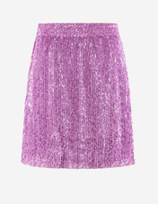 Floretta Kjol Paljett Rosa