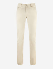 Nick 5-ficksbyxa Bomull Lyocell Stretch Ljusbeige