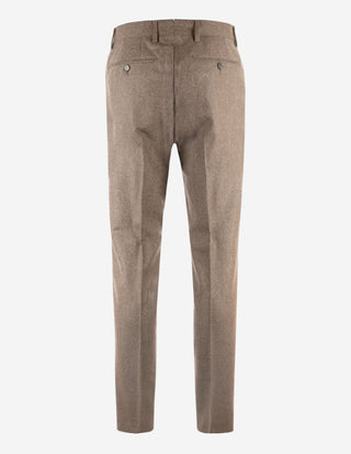 Davide Byxa Flanell Nougat