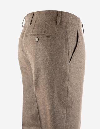 Davide Byxa Flanell Nougat