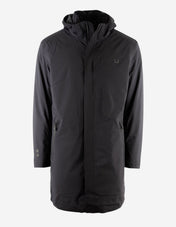Black Storm Coat Ytterrock Svart